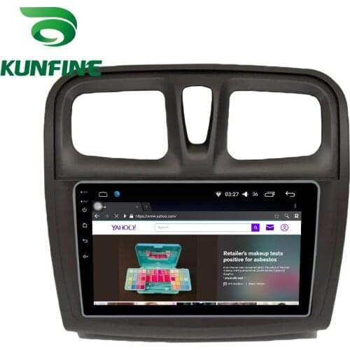 Octa Core Android 10.0 Car DVD GPS Navigation Player Deckless Car Stereo for Renault sandero symbol 2014 2015 2016 2017 Radio