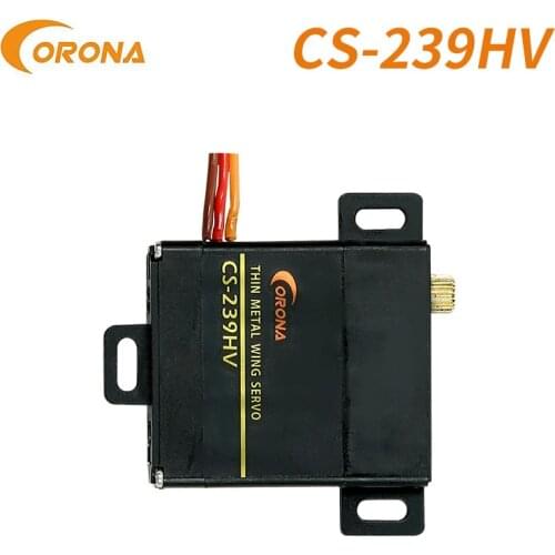 Corona CS239HV 4.6kg / 0.13sec / 22g Digital Slim Wing Servo Metal Gear
