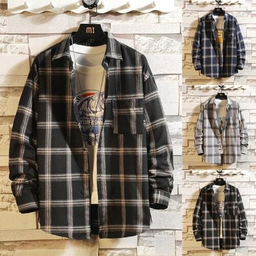 HULINGMEI Men's Long Shirts