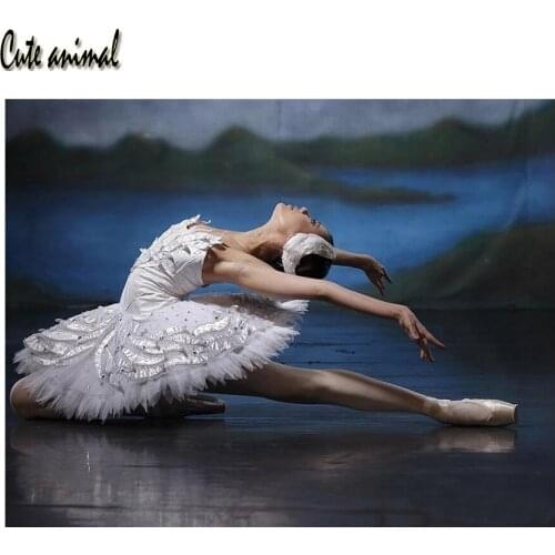 Amazing artworks Diamond Painting Ballet dance girl Diamond Embroidery Cross-Stitch Diamond art puzzle picture Full 5d diy