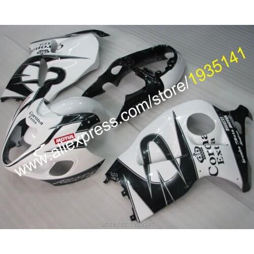Motorbike Cowling For Suzuki GSXR1300 1999-2007 GSX-R 1300 99-07 GSX-R1300 White Black Motorcycle Fairing (Injection molding)