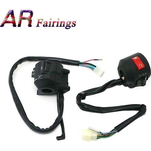 Motorcycle Left & Right Control Start Light Stop Kill Switch For Rebel CA CMX 250 CA250 CMX250 1996-2012 CMX250C 2003-2011 CA125