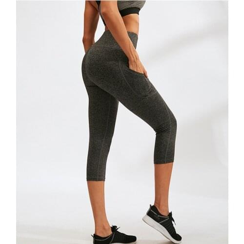 New Qulity Leggings Women Fitness Yoga Pants High Waist Sport Leggings Gym Yoga Leggings Female Workout Running Sport Pants