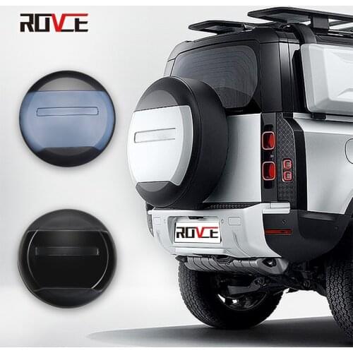 New High Quality Spare Tire Cover Case for Land Rover Defender 2020 L663 VPLEW0143 ABS Car Rear Spare Tire Protective Cover