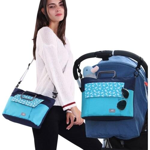 Baby Diaper Bag for Mummy Tote Large Capacity Maternity Nappy Bag Waterproof Stroller Bags Organizer Mommy Travel Diaper Bag Mom