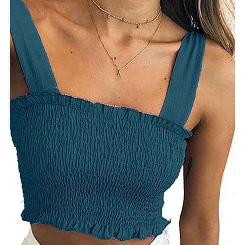 Summer Cute Tank Spaghetti Strap Top Fashion Bowknot Sleeveless Camisole Top Sexy Plaid Print Elastic Slim Crop Top Women Tops