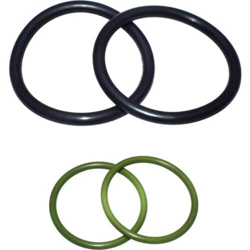 4 Pieces Automotive Solenoid Valve Type Seal Ring for BMW Solenoid Valve 11367560462 11367506178 11367546379