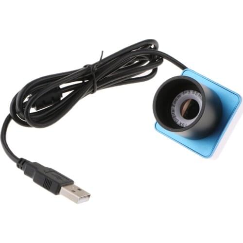 USB 0.3MP Telescope Microscope Electronic Eyepiece Digital Camera 1.25 inch/31.7mm (Black)