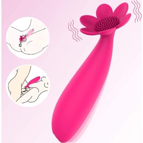 Vibrators Sex Toys For Women The Clitoris Vagina Simulator Sexual Shop Erotics Female Products Nipple Anus Flower Massager