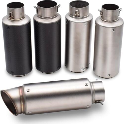 51mm 60mm Motorcycle pipe exhaust with DB killer Exhaust Pipe Muffler For Suzuki GS X1100F 550M X600 Katana GSX550 GSXR1000 RM85