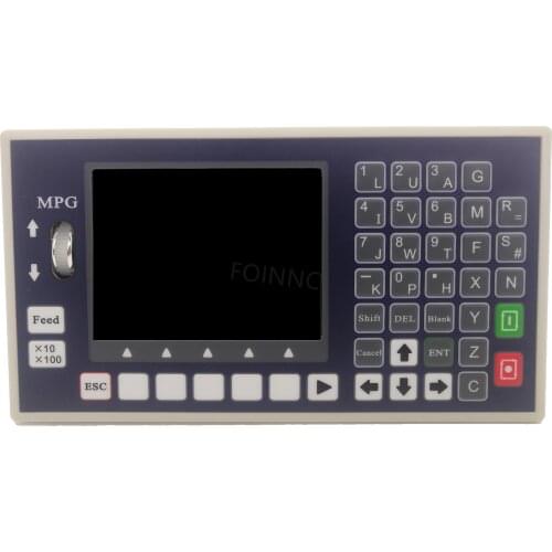 4-axis CNC controller motion control system U disk G code spindle control panel MPG independent lathe milling machine controller
