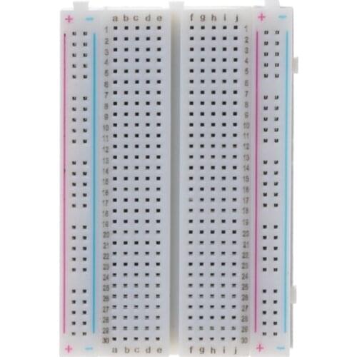 400 Tie Points Universal Solderless PCB Breadboard Mini Test Protoboard