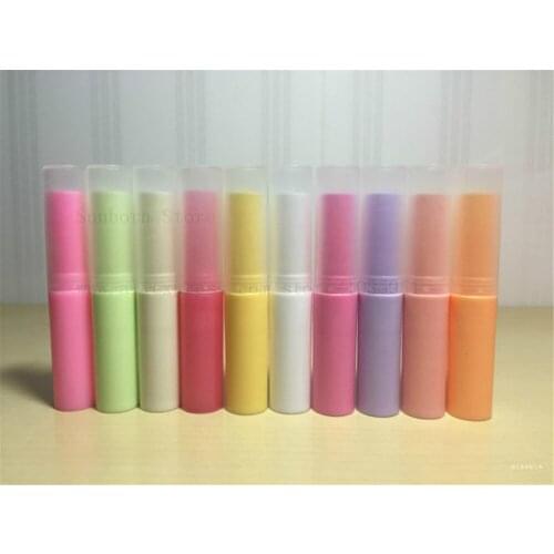 5pcs 5ml Multicolor Lipstick Tube Lip Balm Containers Empty Cosmetic Containers Lotion Container Glue Stick Travel Bottle