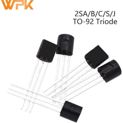 50Pcs PNP Transistor NPN Power Triode TO-92 2SA1013 2SA1015GR 2SB772 2SC2383 2SC2655 2SC3355 2SD1862 2SD882 2SJ113 2SC1815 IC