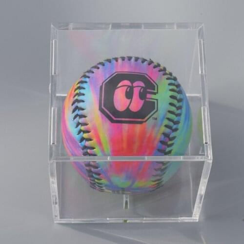 Grandstand UV Protection Baseball Display with Built-in Cradle