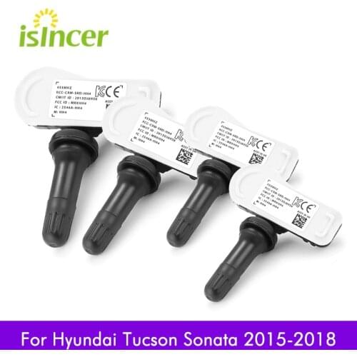 1/2/4PCS Tire Pressure Monitor Systems 52933C1100 Tpms Sensor Car Tire Pressure Tool for Hyundai Tucson Sonata 2015-2018 IX25