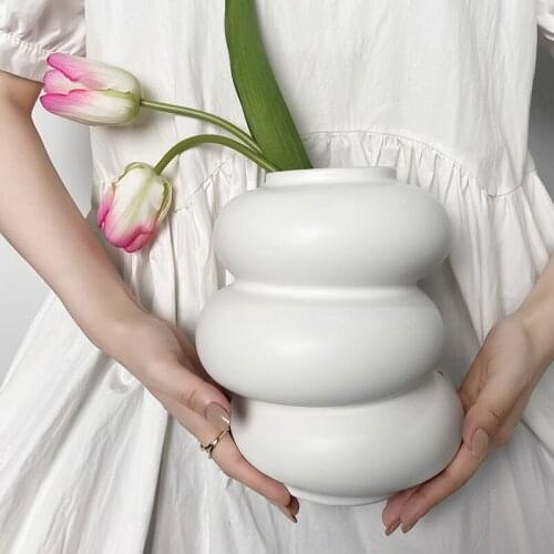 FUNGINART Ceramic Flower Vases