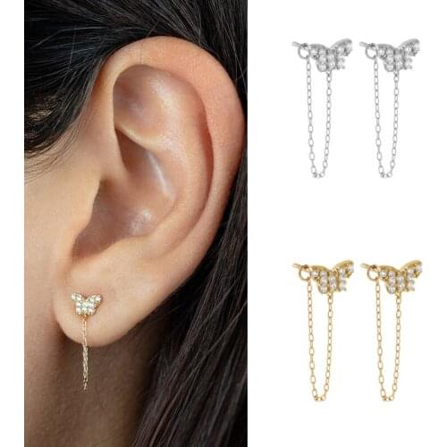 ISUEVA Women's Silver Earrings