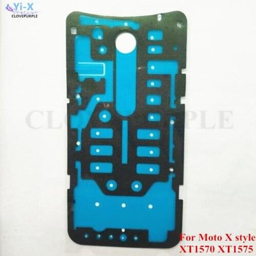 Wholesale 50PCS/Lot Sticker Adhesive Glue Tape For Motorola MOTO X Style XT1570 XT1575 Back Battery Cover Adhesive Tape Sticker