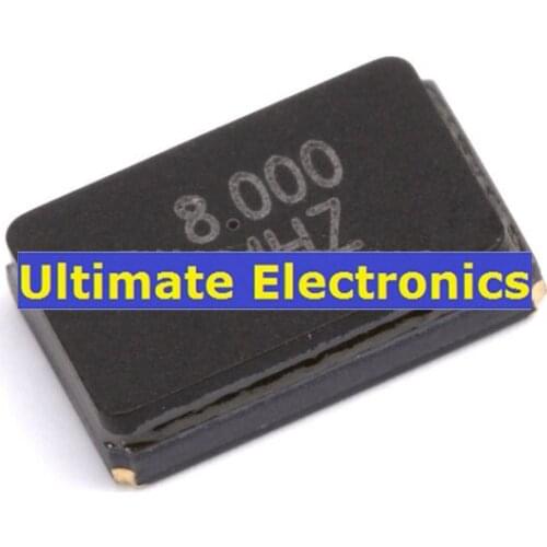 10pcs SMD passive crystal 5032 8.000MHz 20PPM 20PF 5.0*3.2mm 2feet