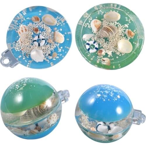 Semicircle Pendant Epoxy Resin Mold Desktop Ornaments Silicone Mould DIY Crafts Jewelry Home Decorations Casting Mold