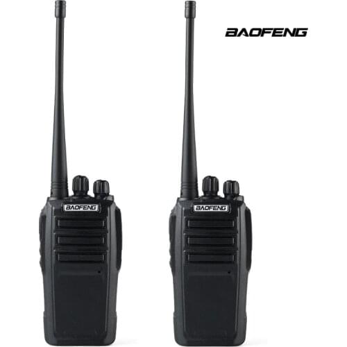 1 Pair 2 Pcs Baofeng 6D UHF 8W Transmit Power Two Way Radios Minimalist Handheld Interphone 400~480Mhz Big Power Walkie Talkie