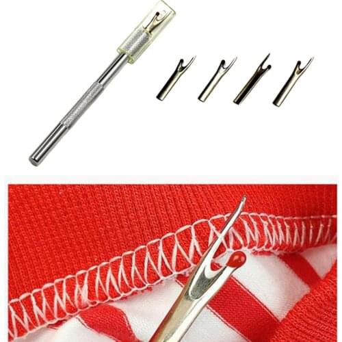 Stainless Steel Handy Seam Ripper Stitch Unpicker w/ Replacement Blades Opening Hems Cross Stitch Sewing Cross-stitch Supplies
