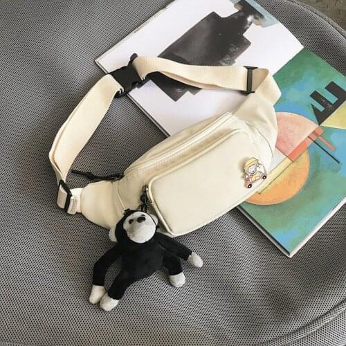 Messenger bag ins tide bag 2021 new minimalist chest bag purse canvas mens bag shoulder bag