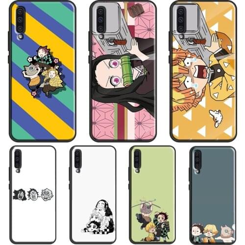 Tanjiro Zenitsu Inosuke Kimetsu No Yaiba For Samsung A21S A20e A02S A20 A40 A50 A70 A12 A32 A42 A52 A72 A31 A51 A71 Phone Case
