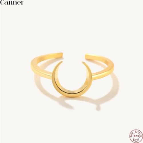 925 Sterling Silver Finger Rings Star CZ Open Adjustable Ring Fine Jewelry For Women Party Elegant Accessories Bague Anillos W5