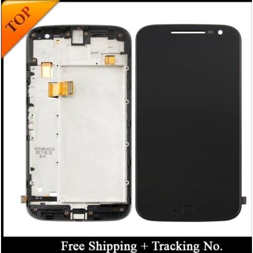 Tracking No. 100% tested For Moto G4 plus LCD For Motorola G4 plus Display LCD Screen Touch Digitizer Assembly