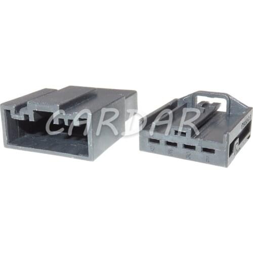 1 Set 4 Pin Automotive Car Fiber Optic Connector Docking Box For Auto BMW Audi