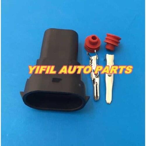10 pcs/lot Delphi 2 Pin Kit Female Male 880 Socket Connector Fog Lamp Light H11 H8 H9 Lamp Socket 12124819