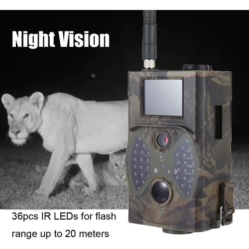 12mp 940nm black flash wireless night vision hunting camera mms HC-300M support GSM sim card