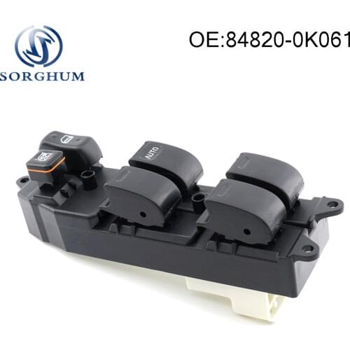4820-0K061 848200K061 Front RH Electric Window Master Control Switch For Toyota Hilux Fortuner 2003-2007
