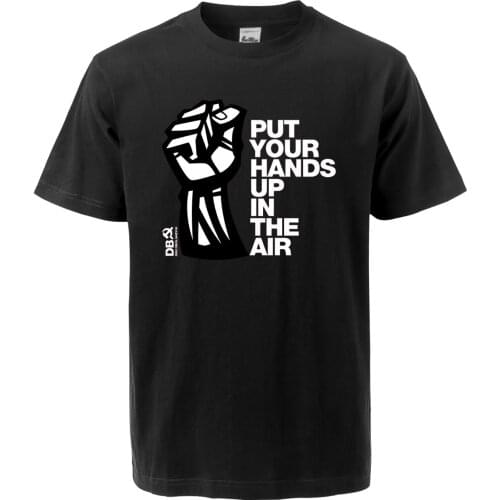 Black Lives Matter I Can't Breathe George Floyd Artwork Men T Shirt Fitness T-Shirts Mens T-shirt Tshirts Cotton Streetwear