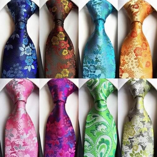 SKng Business Ties Paisley Slik Ties for Men 8cm Formal Neckties Casual Fashion Wedding Male Gift Suits Gravatas Neckties
