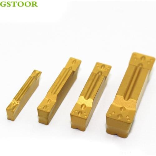 10PCS Carbide Insert MGMN150 MGMN200 MGMN250 MGMN300 MGMN400 MGMN500 GC3020 GM9030 Grooving Blade CNC lathe cutter