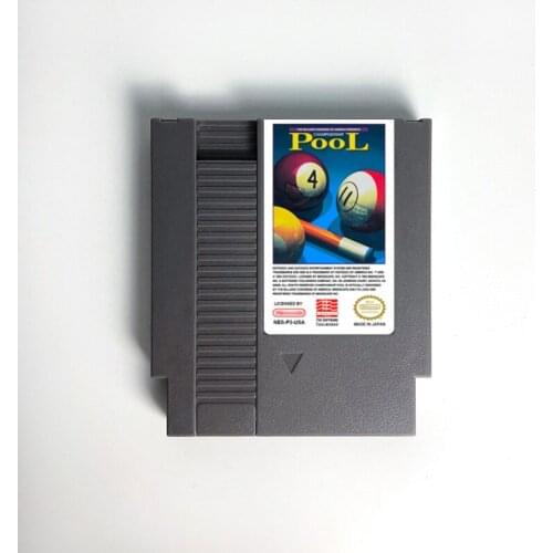Championship Pool - Game Cartridge For NES Console 72 Pins 8bit