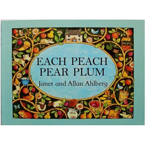 Each Peach Pear Plum By Allan Ahlberg Educational English Picture Book Learning Card Story Book For Baby Kids Children Gifts