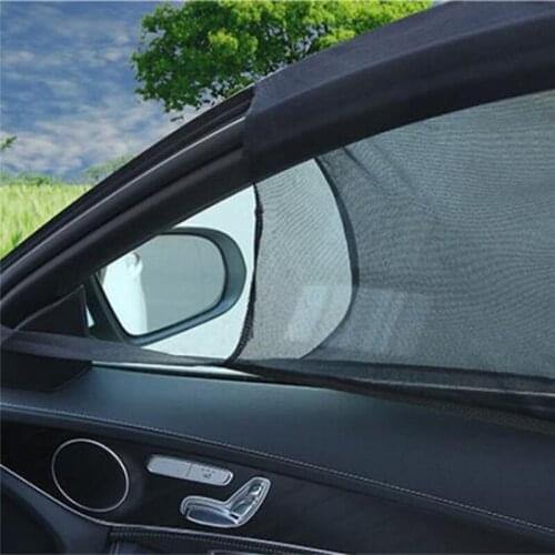 2Pcs Car Window Sun Shade Rear Side Windows Uv Protected Cars Sun Shades Car Rear Side Window Sun Visor Shade Side