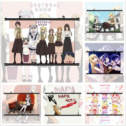 Maria Holic Shidou Mariya Shinouji Matsurika Anime Manga HD Print Wall Poster Scroll