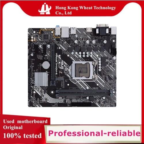 For ASUS PRIME H410M-E Motherboard Socket LGA 1200 DDR4 SATA3 For Intel H410 Original Desktop Used Mainboard