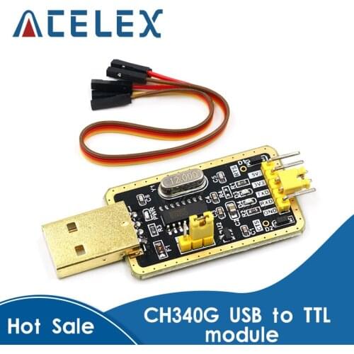 CH340 Module Instead of PL2303 CH340G RS232 to TTL Module Upgrade USB to Serial Port In Nine Brush Plate for arduino Diy Kit