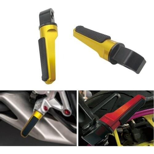 Motorcycle CNC Rearset Aluminum Rear Footrest Foot pegs For YAMAHA N-MAX155 FZ1 FZ6 MT03 MT07 MT09 MT10