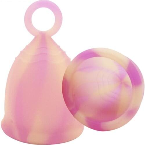 1 pcs New Model Period Cup Copa Menstrual De Silicona Medica Coppetta Mestruale Menstruatie Cup Coupe Menstruelle Menstruation