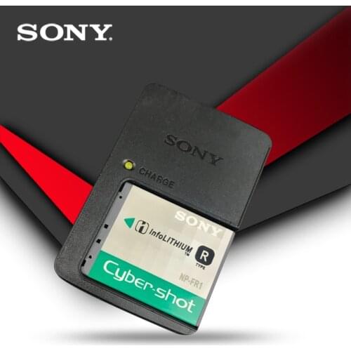 1pcs Sony Original NP-FR1 Battery NP FR1 DSC P100 P200 P150 P120 T30 G1 V3 T50 F88 P100L P100LJ P100PP P100R P100S + Charger