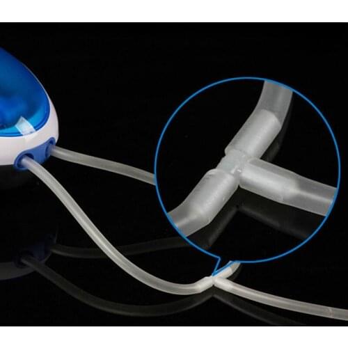 Plastic T Shape 3Way Aquarium Air Pump Line Tubing Hose Joints Connector New BES