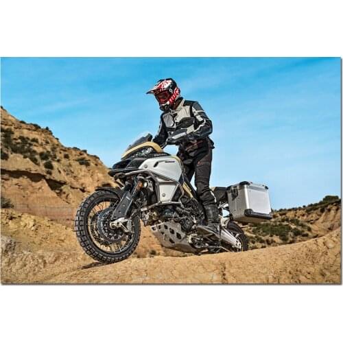 Ducati Multistrada 1200 Enduro Pro Motorcycles Photo Wall Art Poster Canvas Painting for Bedroom Decoration