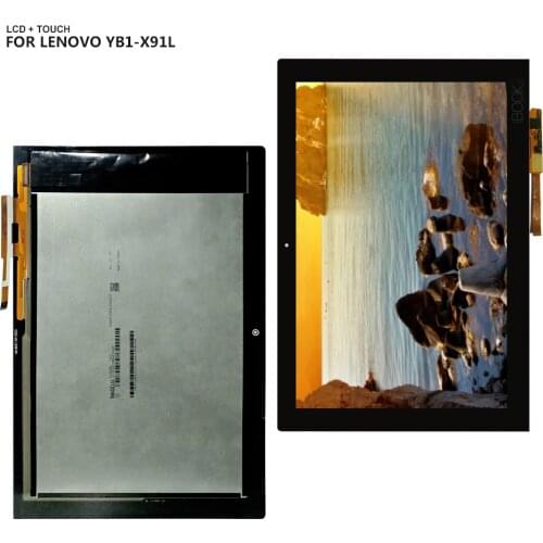 For Lenovo Yoga Book YB1-X91F YB1-X91L LCD Display Digitizer Touch Screen Glass Panel Assembly For YogaBook LCD